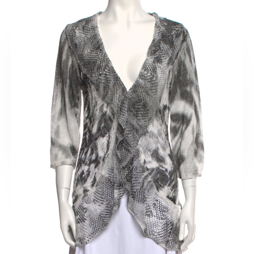 Alberto Makali Open Front Cardigan Cover-Up Size XL